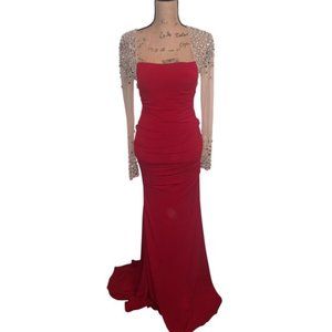 Jovani Beaded Gown Formal Dress